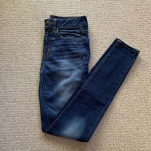 American Eagle High Rise Skinny Jeans